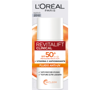 L'Oréal Revitalift Clinical SPF50+ Fluido Anti-UV alla Vitamina C 50ml