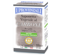 Saponetta Vegetale Carbone Detox 100 Gr.