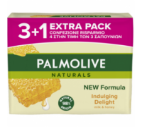 Palmolive Naturals Indulging Delight Latte e Miele 4 Saponette da 90 grammi
