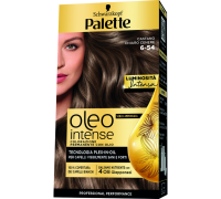 Palette Oleo Intense Colorazione Permanente con Olio Senza Ammoniaca 6.54 Castano Chiaro Cenere