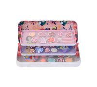 Lip Smacker Triple Layer Beauty Tin Disney Princess con 16 lucidalabbra + 8 colori in crema + 2 applicatori