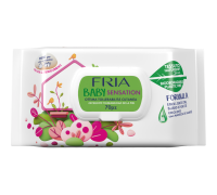 Fria Baby Sensation Salviette Emollienti Con Burro Di Karitè 70 Salviette