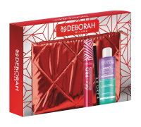 Deborah Milano Pochette 03 con Mascara Like A Pro + Matita Occhi 24 Ore n.251 + Dermolab Bifasico Struccante Waterproof 100ml