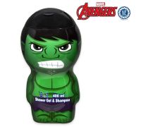 Avengers Hulk 2D Shower Gel e Shampoo 2in1 400ml