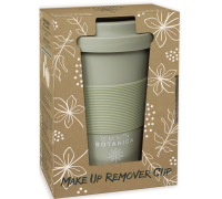 Omnia Botanica Cofanetto Make Up Remover Cup con Struccante Oleoso Solido + Dischetti Struccanti Riutilizzabili