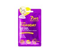 7Days Maschera Viso in Tessuto Active Thursday Day 4 Nourishing Effect 1 pezzo