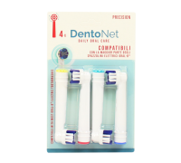 Dentonet Ricambio Spazzolini Elettrici Eb20 4 Pezzi