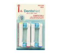 Dentonet Ricambio Spazzolini Elettrici Eb50 4 Pezzi