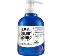 S.O.S Color & Go Maschera Colorante Blu Elettrico 300ml