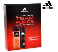 Adidas Team Force Deodorante Spray 150ml + Shower Gel 250ml