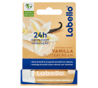 Labello Buttercream Burrocacao Aroma Vaniglia 24H Idratazione con Burro di Karitè e Oli Naturali Arricchiti con Vitamine 1 Stick