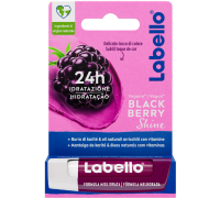 Labello Blackberry Shine Burrocacao 24H Idratazione con Burro di Karitè e Oli Naturali Arricchiti con Vitamine 1 Stick