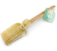 Massage 489 spazzola lava schiena e corpo in sisal e legno di faggio