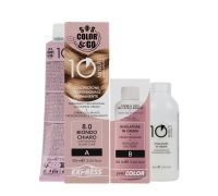Alama S.O.S Color & Go 8.0 biondo chiaro colorazione professionale permanente 90 + 90ml