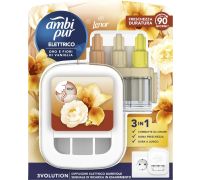 Lenor ambipur 3volution diffusore elettrico + ricarica oro e fiori di vaniglia