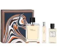 Terre d'Hermès cofanetto con eau de toilette uomo 100ml + 15ml + lozione dopobarba 40ml