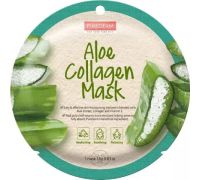 Purederm aloe collagen mask maschera viso idratante 1 pezzo
