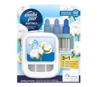 Ambi Pur New 3 Volution Cotone profumatore ambiente elettrico lunga durata 1 pezzo