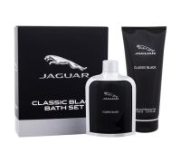 Jaguar classic black cofanetto con eau de toilette uomo 100ml + shower gel 200ml