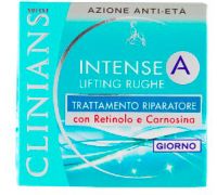 Clinians Intense A Lifting Rughe Trattamento Riparatore Giorno con Retinolo e Carnosina 50ml