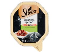 Sheba creazioni speciali cibo umido gatto in salsa con coniglio, anatra e verdure 85 g