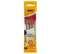 Bic Cristal Original penna a sfera 1,0 colore rosso 4 pezzi