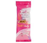 Bic Twin Lady rasoio donna usa e getta 6 pezzi