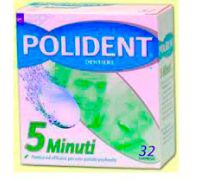 Polident 5 Minuti Compresse Per La Pulizia Delle Dentiere 32 pezzi