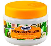 Balsamo Crema Rigenerante Alle Erbe Impacco Ammorbidente Per Capelli Lunghi O Medio Lunghi 500ml
