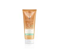Vichy Capital Soleil Gel-latte ultra fondente per pelle bagnata o asciutta SPF 30 200 ml
