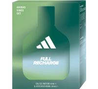 Adidas Full Recharge fragranza rivitalizzante cofanetto con eau de toilette 50ml + docciaschiuma 100ml