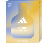 Adidas Vibes Chill Zone profumazione rilassante cofanetto con eau de toilette 50ml + gel doccia 100ml