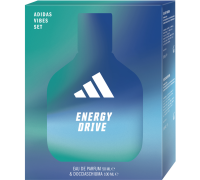 Adidas Energy Drive fragranza energizzante cofanetto con eau de toilette 50ml + docciaschiuma 100ml