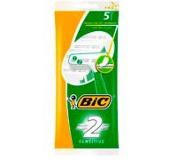 Bic 2 Sensitive 5 Rasoi da barba usa e getta