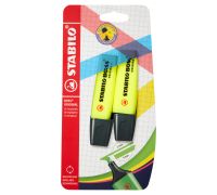 Stabilo boss original evidenziatore giallo 2 pezzi