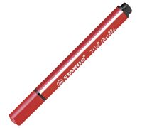 Stabilo trio scribbi pennarello triangolare con punta ammortizzata rosso