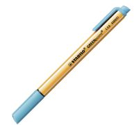 Stabilo greenpoint penna ecosostenibile con punta in fibra co2 neutral turchese
