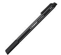 Stabilo pointmax penna fineliner nero con punta in nylon
