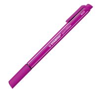 Stabilo pointmax penna fineliner rosa con punta in nylon