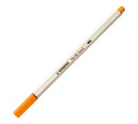 Stabilo pen 68 brush pennarello premium con punta a pennello arancione
