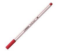 Stabilo pen 68 brush pennarello premium con punta a pennello rosso scuro