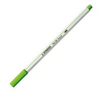 Stabilo pen 68 brush pennarello premium con punta a pennello verde foglia
