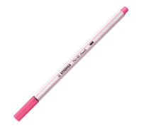 Stabilo pen 68 brush pennarello premium con punta a pennello rosa chiaro