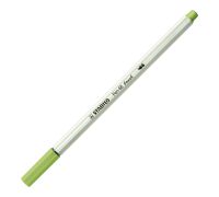 Stabilo pen 68 brush pennarello premium con punta a pennello pistacchio