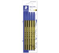 Noris stick penne a sfera blu 5 pezzi