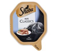 Sheba Paté cibo umido per gatto con vitello 85 grammi