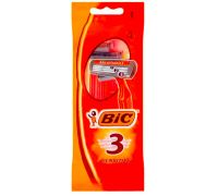 Bic 3 Sensitive rasoio barba usa e getta con tecnologia 3 lame 4 pezzi
