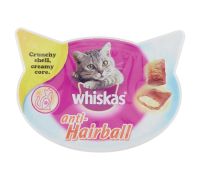 Whiskas anti-hairball snack con pollo per gatti 60 grammi