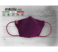 SHOCKLY MASK BORDEAUX-NAVY