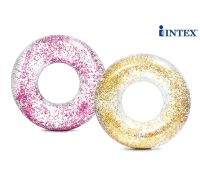 Intex salvagente ciambella gonfiabile con glitter per mare e piscina